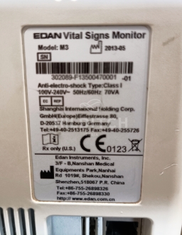 Edan M3 Patient Monitor on Rollstand - 5