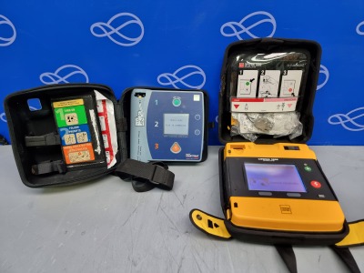 Laerdal FR2 Defibrillator and Physio Control Lifepak 1000 Defibrillator