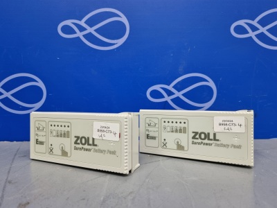 2 x Zoll SurePower Battery Pack