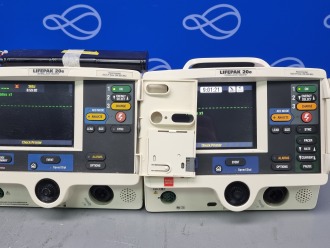 2 x Physic Control Life Pack 20e Defibrillators - 2