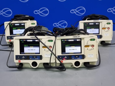 4 x Physio Control Lifepak 20e Defibrillator