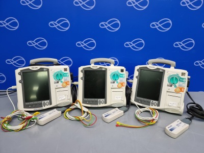 3 x Philips Heartstart MRx Defibrillators