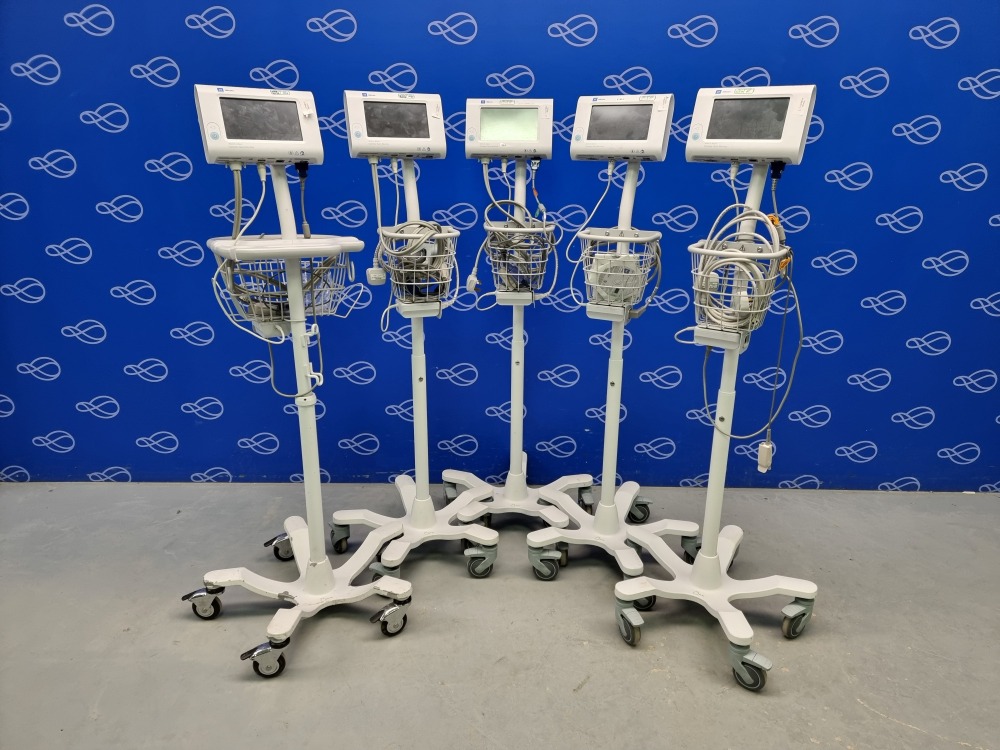 Condex Monitor 5 x Welch Allyn Connex Spot Monitor Patient Monitor