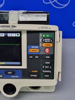 2 x Physio Control LifePak 20e Defibrillators with Pacing - 2